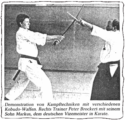 Kobudo Demonstration